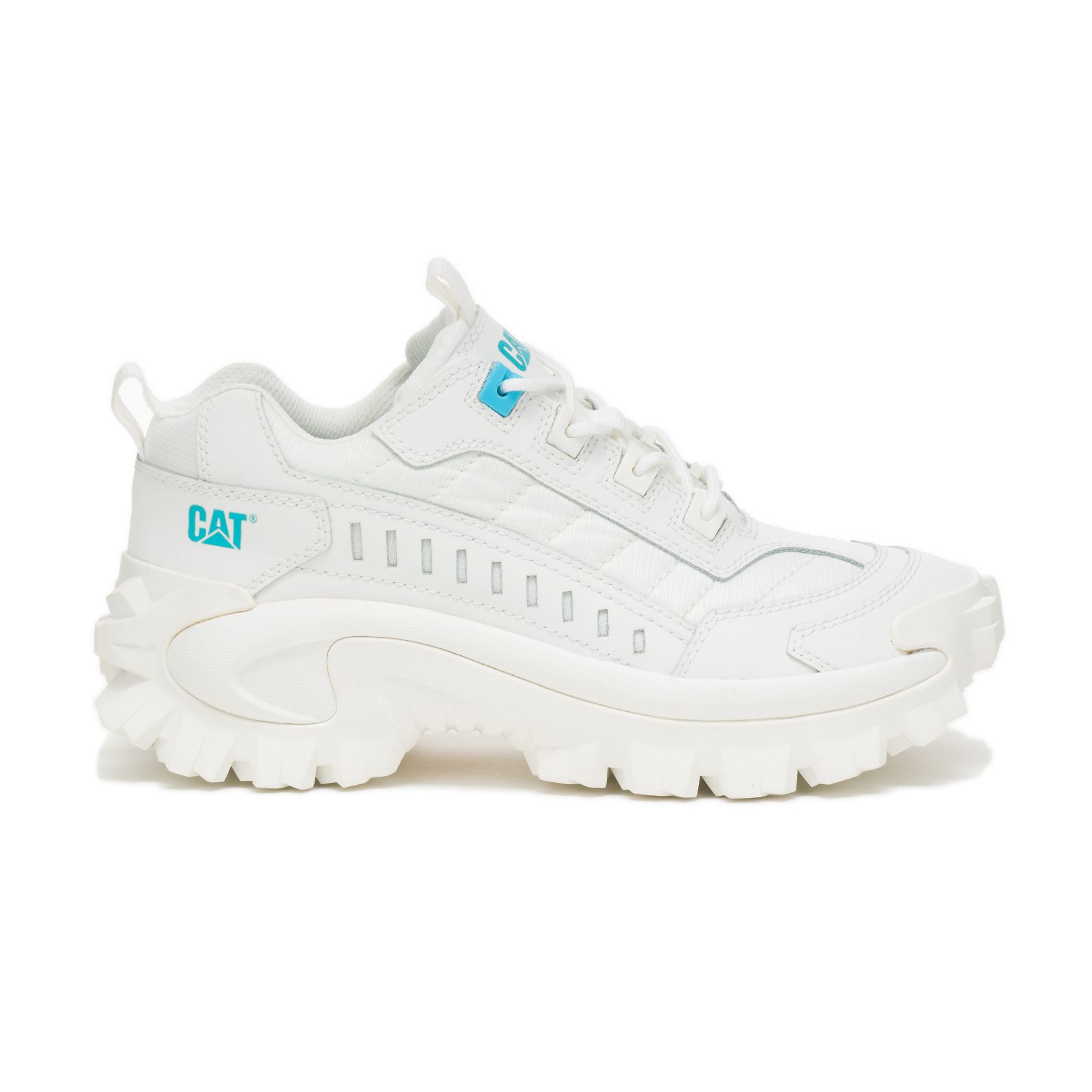 Caterpillar Shoes Lahore - Caterpillar Intruder Mens Sneakers White/Blue (571803-QXB)